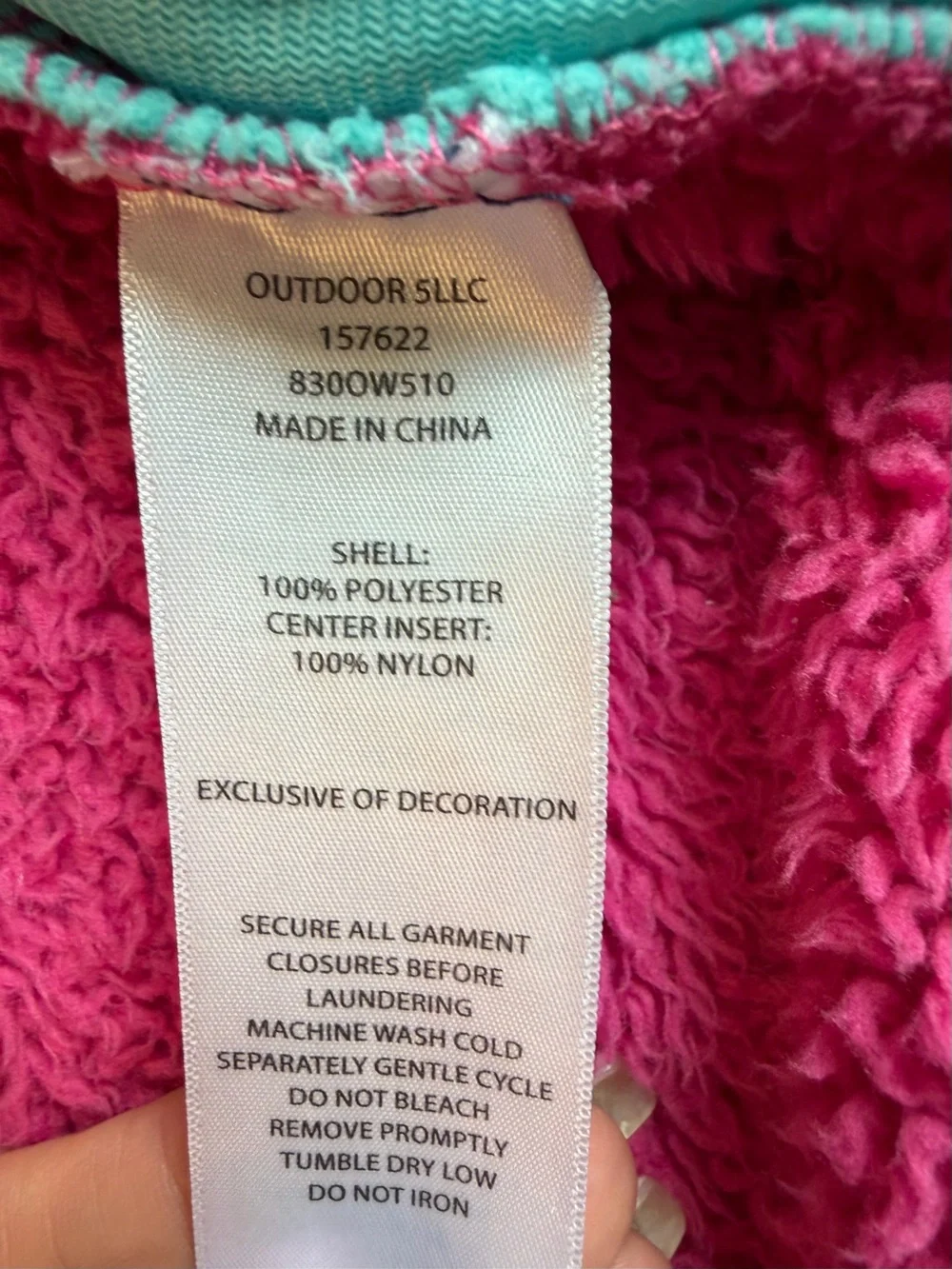 Eddie Bauer cozy sherpa